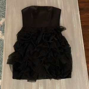 Stylish and Fun Black Cocktail Dress